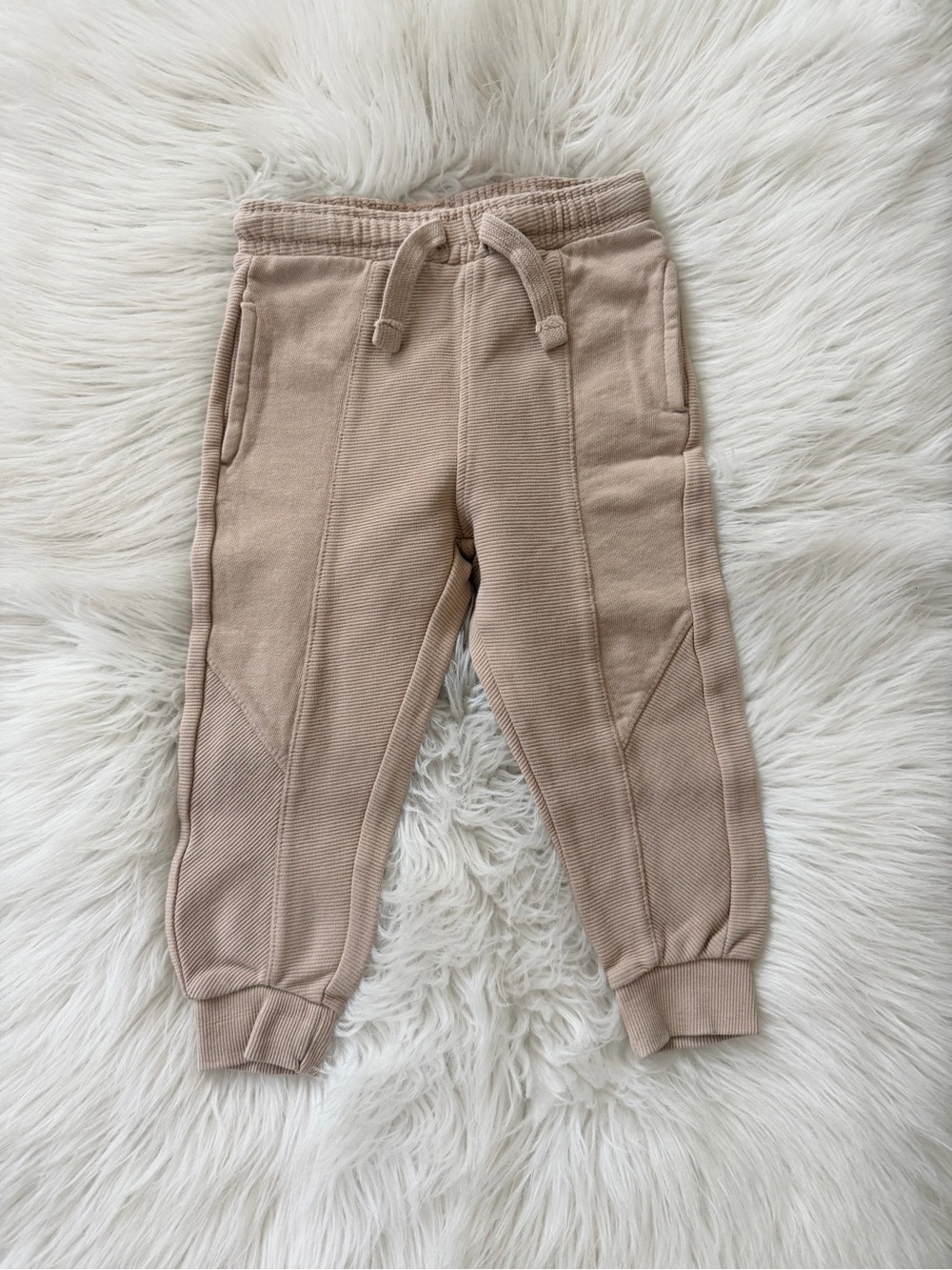 Zara Kids Taupe Jogger Pants